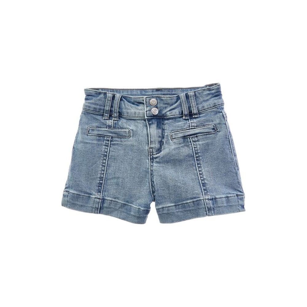 Tractr Girls  Jeans Welt Pocket Trouser Short, Blue